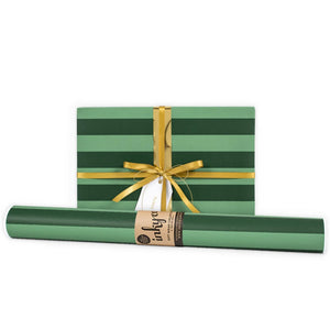 Inky Co Wrapping Paper 5m - Stripe Green