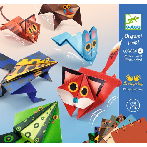 Djeco - Origami Jumping Animals