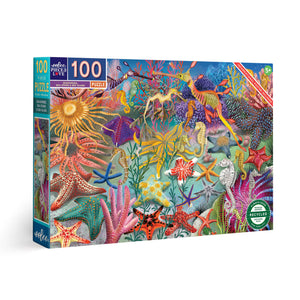 Eeboo 100 piece - Seahorse