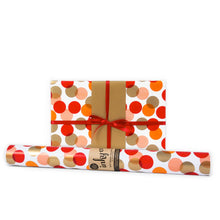 Inky Co Wrapping Paper 5m - Dottie Red