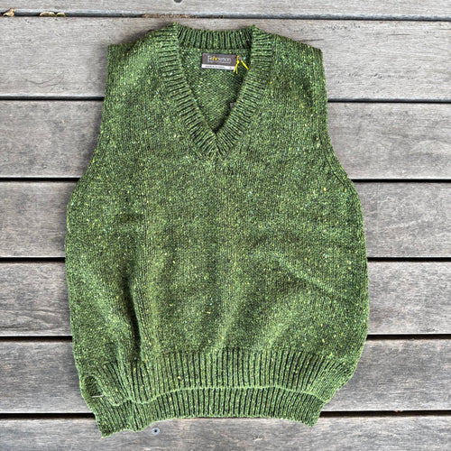 Fisherman Out Of Ireland Vest Shamrock