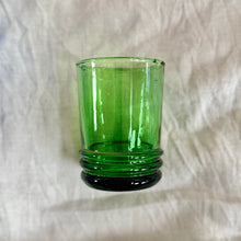 Beldi Glassware - Banded Glass Green