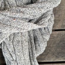Fisherman Out Of Ireland - Cable & Rib Scarf Porridge