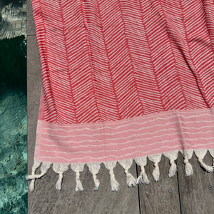 Moby Turkish Towel - Peony