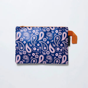 Project Ten Large Zip Pouch - Paisley