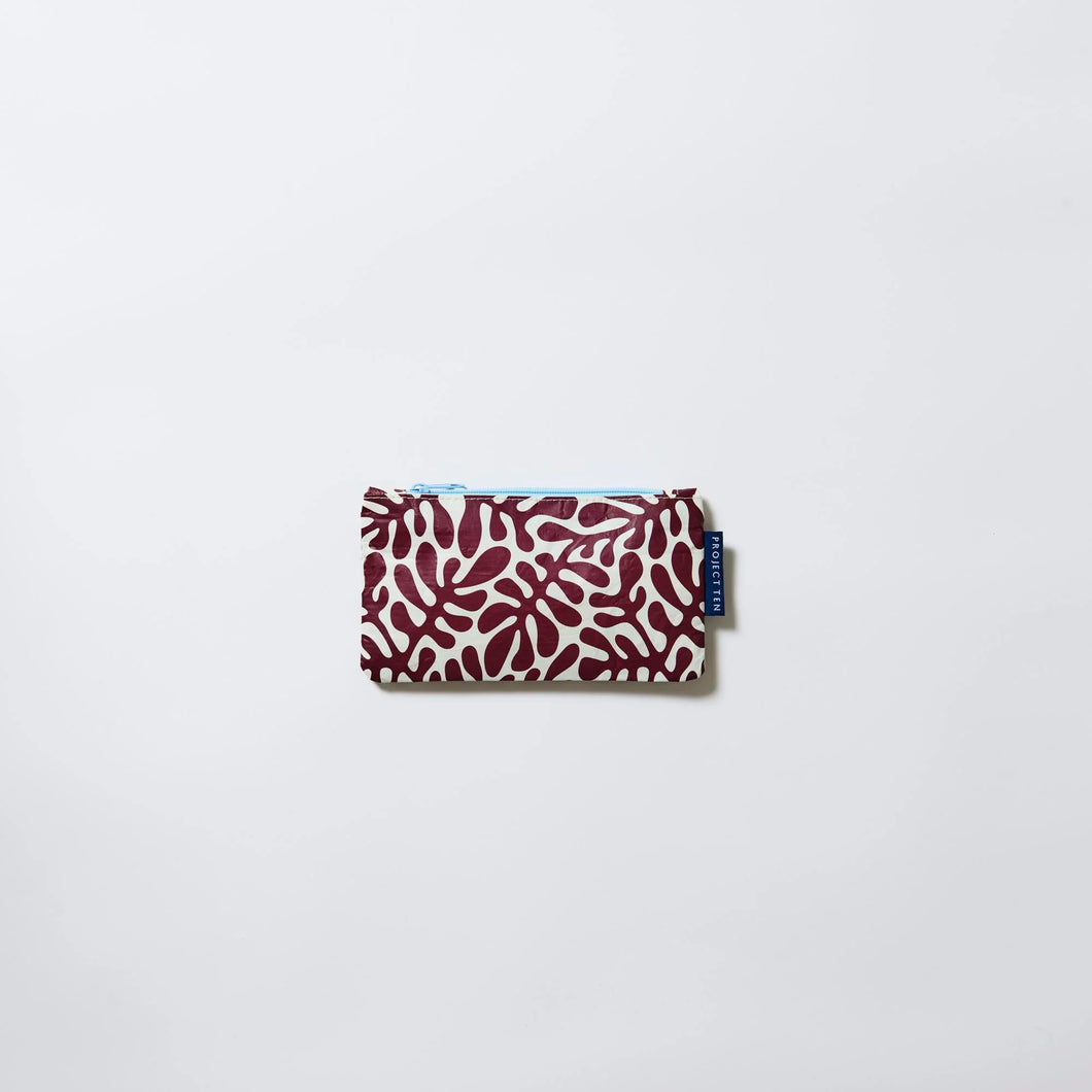 Project Ten Tiny Zip Pouch - Coral