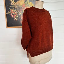 Fisherman Out Of Ireland Slouchy Crew Rust