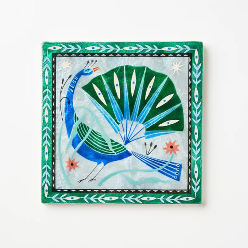 Jones & Co - Fable Peacock Square