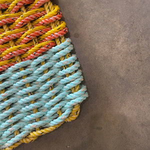 Repurposed Rope Mat - #15