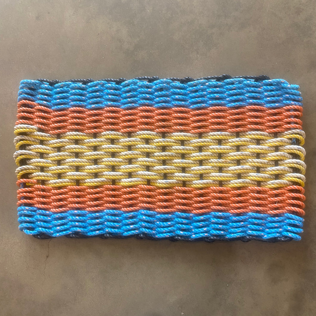 Repurposed Rope Mat - #10