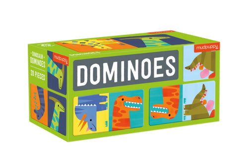 Mudpuppy - Dinosaur Dominoes