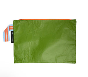 Project Ten Large Zip Pouch - Khaki