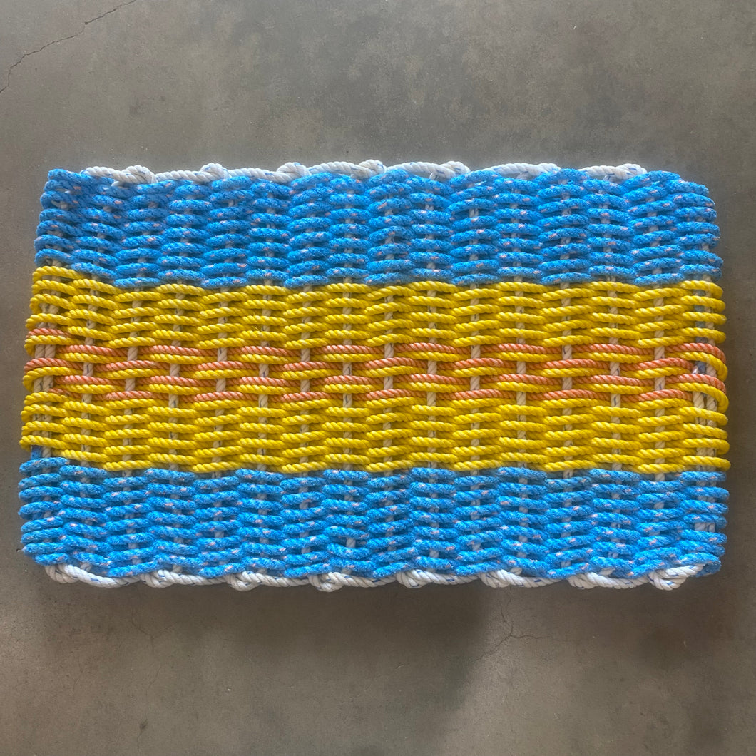 Repurposed Rope Mat - #21