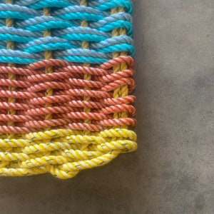 Repurposed Rope Mat - #17
