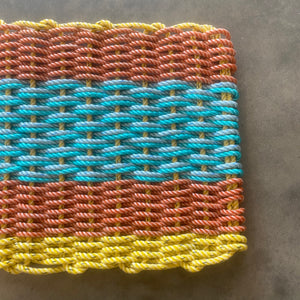 Repurposed Rope Mat - #17