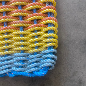 Repurposed Rope Mat - #7