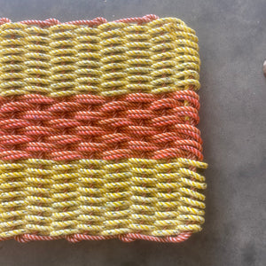 Repurposed Rope Mat- #14