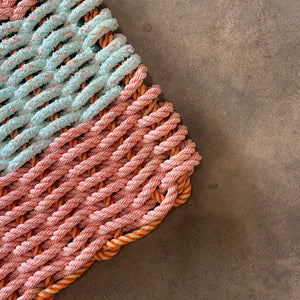 Repurposed Rope Mat - #14