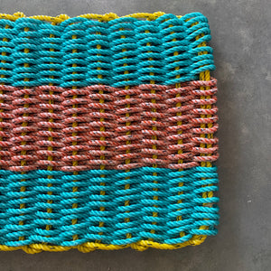 Repurposed Rope Mat - #17