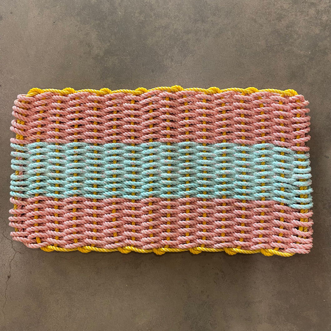 Repurposed Rope Mat - #13