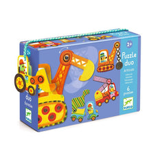 Djeco - Duo Puzzle Vehicles