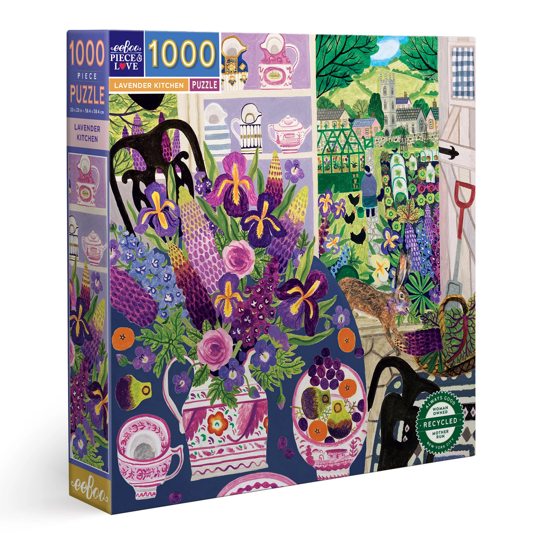 Eeboo 1000 piece - Lavender Kitchen