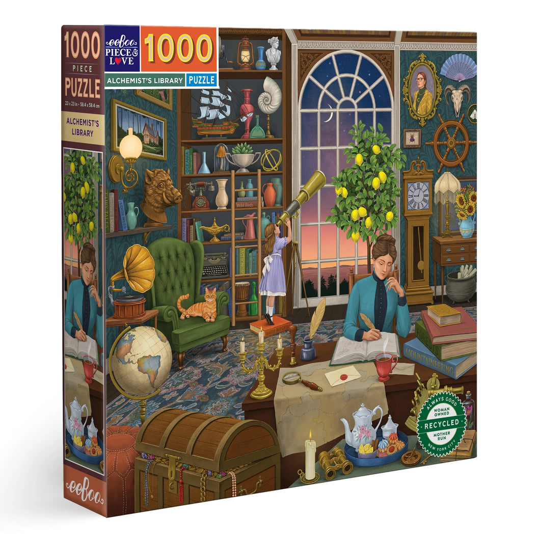 Eeboo 1000 Piece - Alchemist’s Library