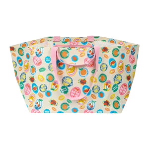 Project Ten Oversized Tote - Fruit Stickers