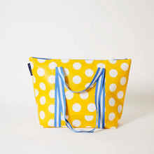 Project Ten Medium Zip Tote - Yellow Polka Dot