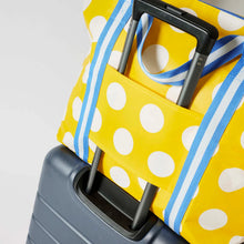 Project Ten Medium Zip Tote - Yellow Polka Dot