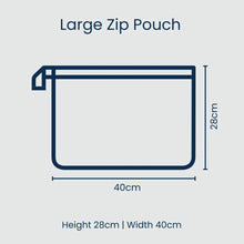 Project Ten Large Zip Pouch - Ripple