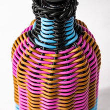 Maegen Woven Oil Pourer - Hot Pink & Blue