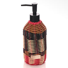 Maegen Woven Soap Pump - Black & Cream