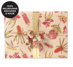 Inky Co Wrapping Paper 5m - Flora Australis Kraft