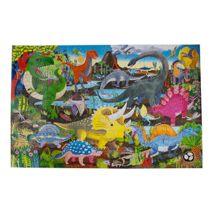 Eeboo 100 piece - Land Of Dinosaus