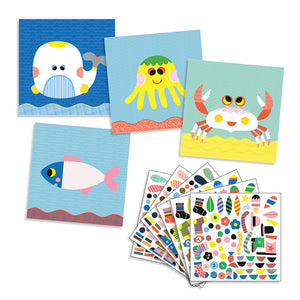 Djeco - Create Sea Stickers