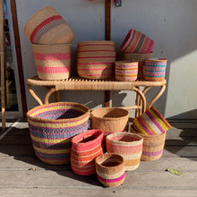 Kenyan Sisal Basket - large