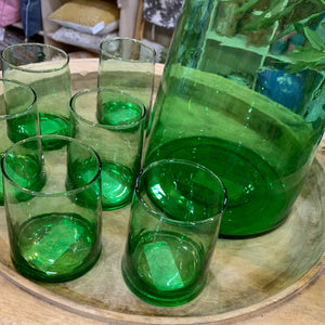 Beldi Glassware - 9cm Green