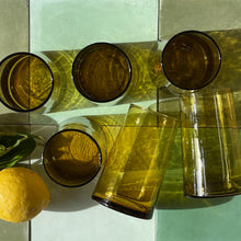 Beldi Glassware - 12cm Amber