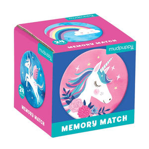 Mudpuppy - Memory Match Unicorn