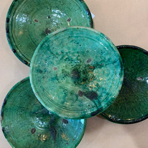 Tamegroute - Plate Green 14cm