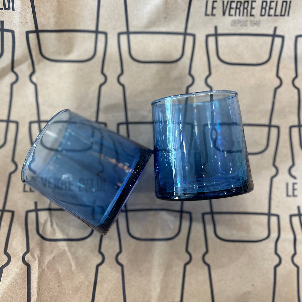 Beldi Glassware - 7cm Blue