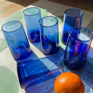 Beldi Glassware - 12cm Blue