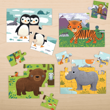 Mudpuppy - Puzzle Set Animals Of The World