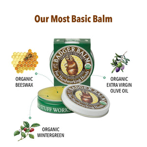 Badger Balm - Natural Hardworking Hands Balm