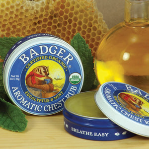 Badger Balm - Natural Aromatic Chest Rub