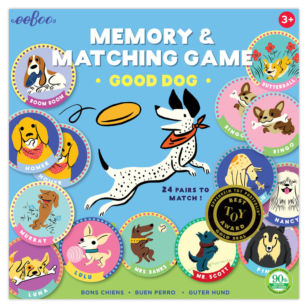 Eeboo Matching Game - Good Dog