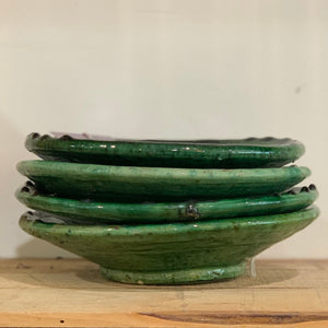 Tamegroute - Plate Green 14cm