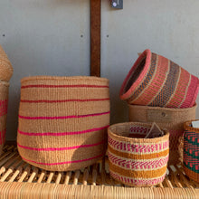 Kenyan Sisal Basket - large