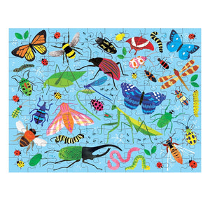 Mudpuppy 100 piece - Double sided Birds and Bugs